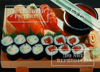 Sushi-Komposition
